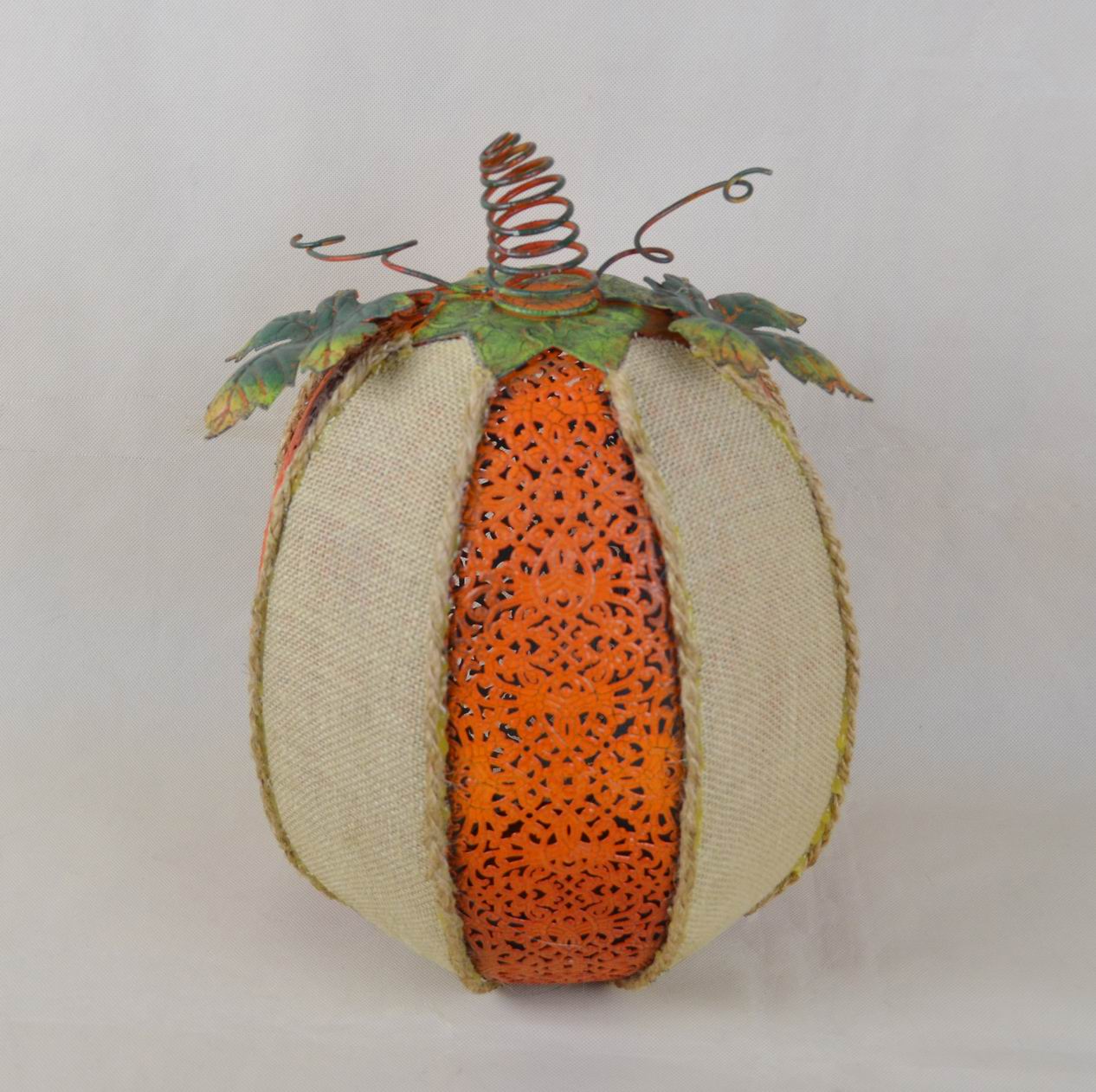 Pumpkin Solar Lantern - Decor